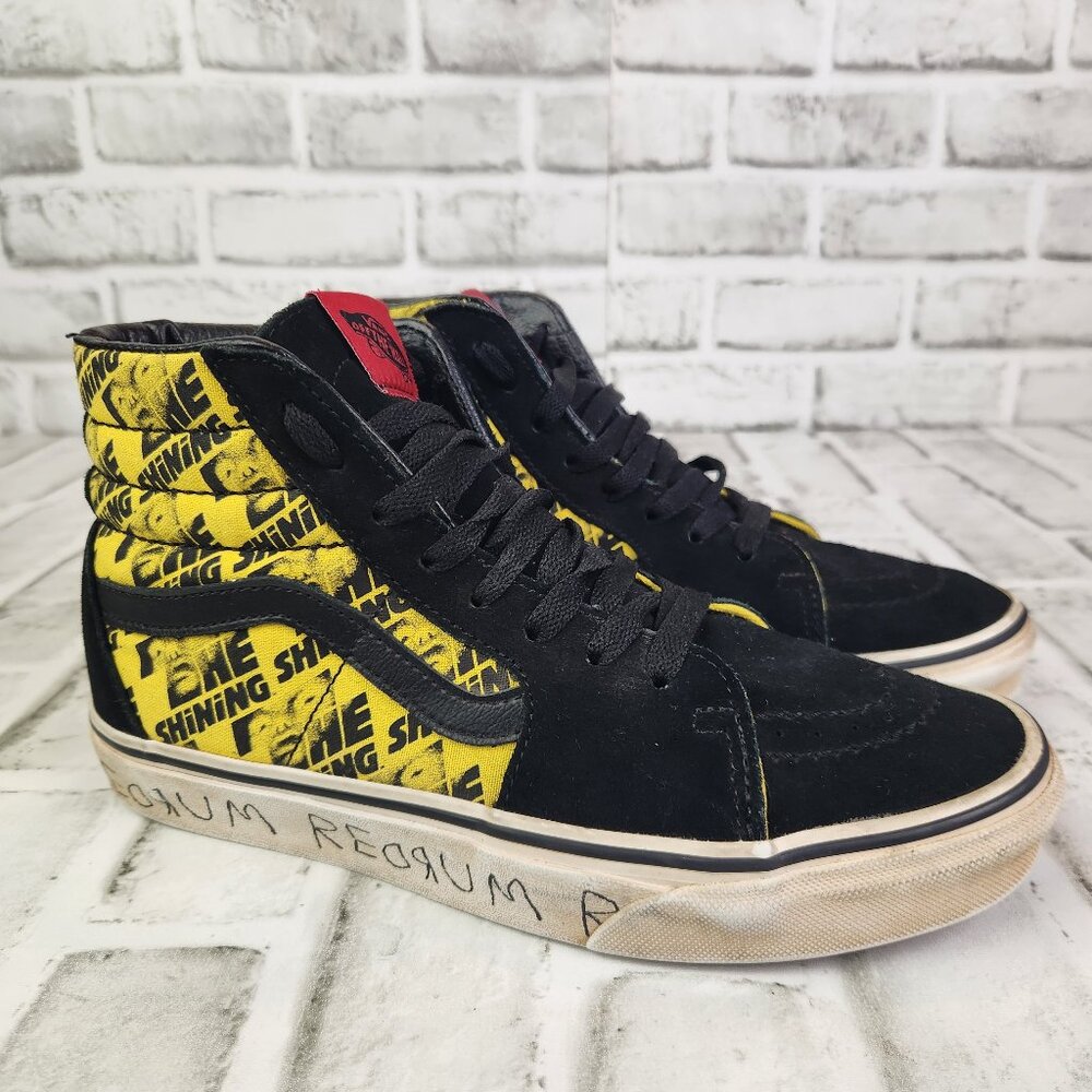 Vans x House of Terror Classic Hi-Top "The Shining" Womens Sz 8 Redrum Room# 237